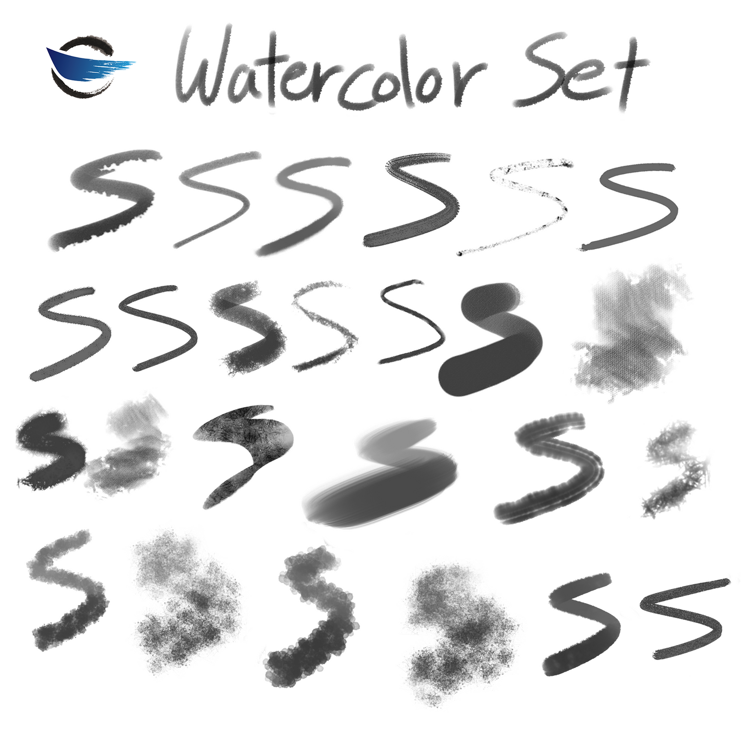 Photoshop Watercolour Brushes